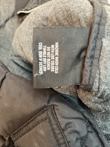 Dickies gesteppte Bomberjacke schwarz Full Zip Herren Large - Bild 6 von 7
