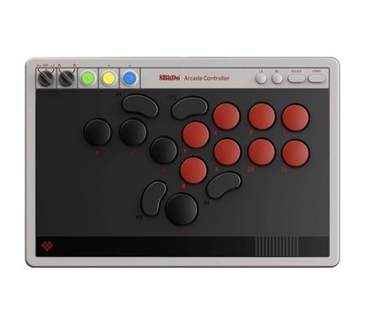 8BitDo All-Button Wireless Arcade Controller for Switch, Switch 2, and Windows