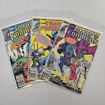 The Transformers #31-#33 Marvel Comics 1987 Lot Of 3 Reader Copies New B&B READ 