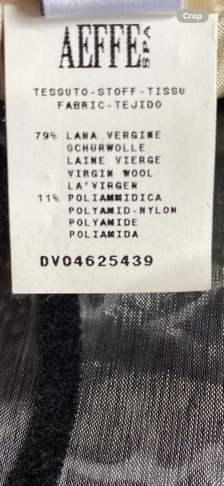 MOSCHINO Vestito donna senza maniche UK 12 (piccolo)