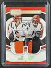 2024 Panini Absolute Football Holo Silver Joe Burrow / Ja'Marr Chase #TTM-CIN