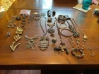 vintage costume jewelry lot