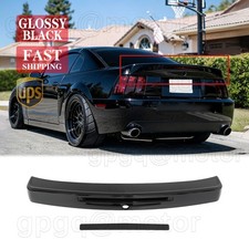For Ford Mustang 1999-2004 Cobra Svt Style Glossy Black Rear Trunk Wing Spoiler