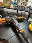 New ListingLEGO Star Wars Black & Orange Starfighter Spaceship Build, Plastic