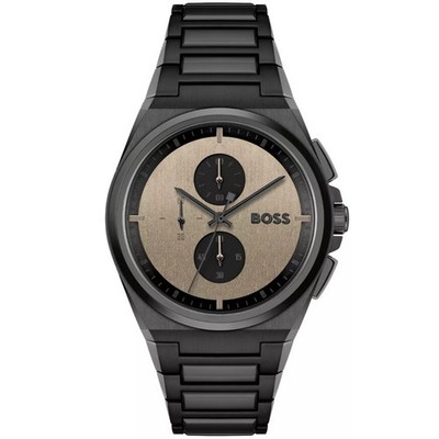 Hugo Boss Steer 1514043 46mm Stainless Steel Quartz Chronograph Watch