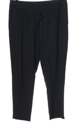 MANGO BASICS Stoffhose Damen Hose Gr. DE 42 schwarz-weiß Casual-Look