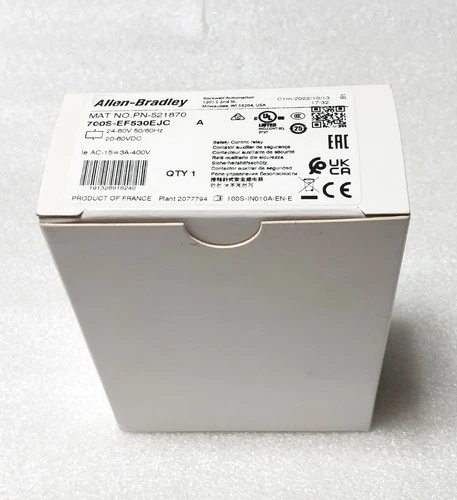 Allen Bradley 700S-EF530EJC Safety Control Relay 24VDC  521870  N£W 