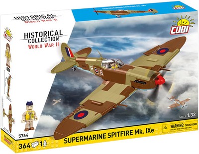 COBI #5764 Supermarine Spitfire Mk. IXe Fighter - Brand New!