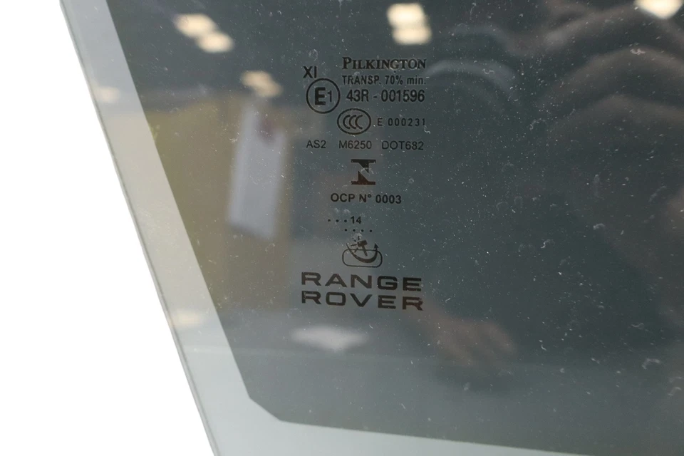 13-22 Land Rover Range Rover Sport Front Right Side Door Window Glass Oem - Image 4 of 4