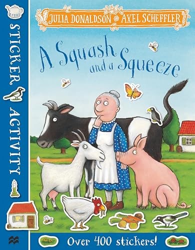 A Squash and a Squeeze Sticker Book by Julia Donaldson (Paperback Book) - Image 2