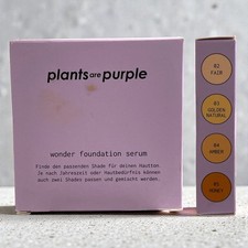 plants are purple Wonder Foundation Serum   l...