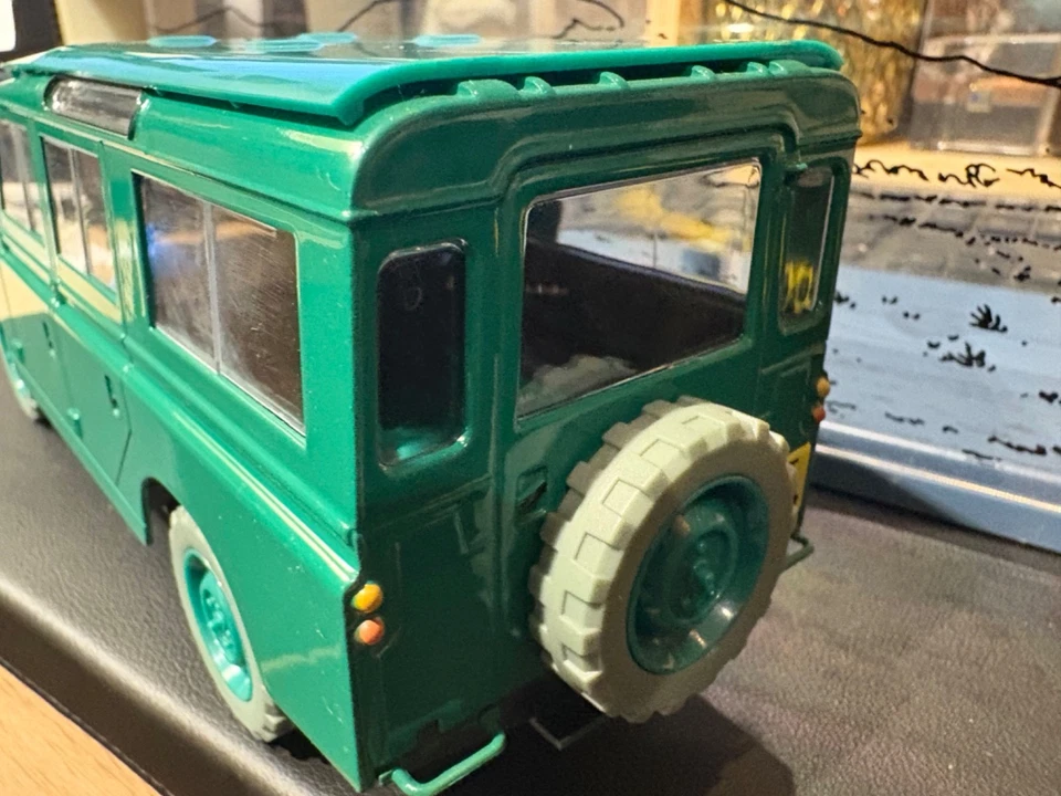 TINTIN -VOITURE  1/24 - LE TOUT TERRAIN POUR TRENXCOATL AVEC LIVRET N°57 - Photo 3/4