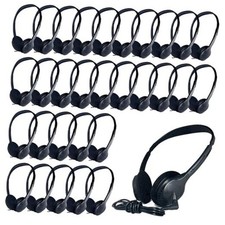 30 Pack Class Set Headphones for Kids Students School Classroom Headphones