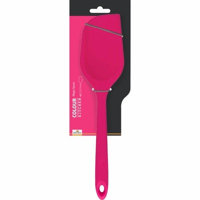 Birkmann Colour Kitchen Magic Spoon Kochlöffel Teigschaber Electric Pink 29.5 cm