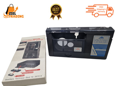 Westfalia Technica VHS-C Kassettenadapter VHS Adapter Super VHS Nr 267013