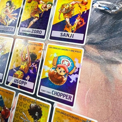 10×One Piece Doujin Cards Lakers x One Piece Crossover Anime