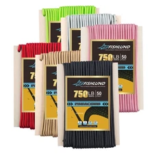 FISHLUND 50FT 750LB 4MM 11X Paracord Rope Nylon Parachute Cord