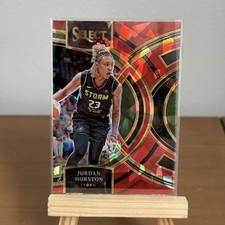 2024 Panini Select WNBA - Premier Level Jordan Horston #104 Red Ice Prizm