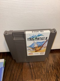 Final Fantasy III (3) for Nintendo (NES) Exclusive Game, Manual, Map, Bestiary +