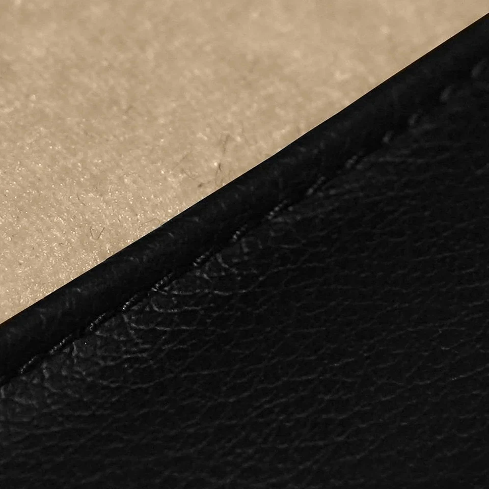 For Plymouth Voyager 91-95 Ultisuede 1st Row Black & Beige Custom Seat Covers Foto 4 de 4