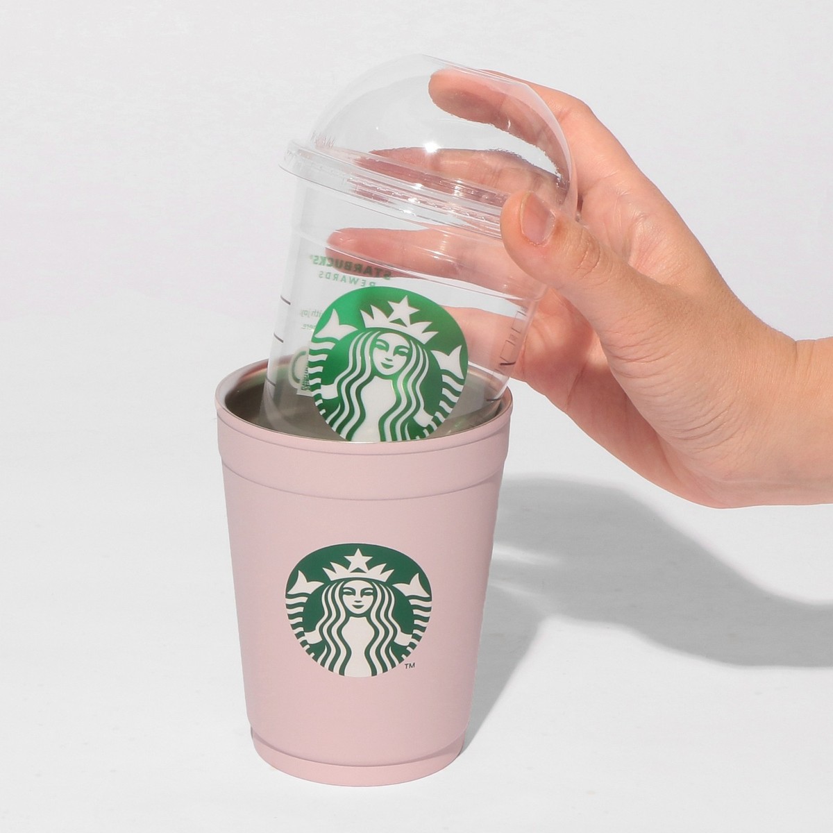 Starbucks Japan SAKURA 2026 2-Way Stainless Steel Cup/Holder Matte