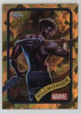 2025 Topps Chrome Marvel Comics Sapphire Gold 17/50 Erik Killmonger #34 0i1l