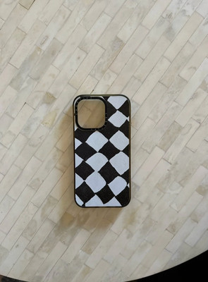 Casetify Black & White Checkered iPhone Case 13 pro