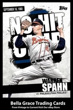 2022 Topps Series 2 Warren Spahn #NHC-13 Milwaukee Braves No-Hit Club MLB  
