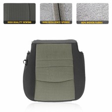 Driver Bottom Cloth Seat Cover For 2009-2012 Dodge Ram Gray Car Auto Accessories Driver Bottom Cloth Seat Cover For 2009-2012 Dodge Ram Gray Car Auto Accessories