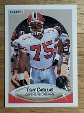 1990 Fleer #372 Tony Casillas