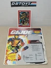 Vintage GI Joe Cobra BATS v2 Full File Card LOT ARAH 1991 - UNCUT w/Trading Card
