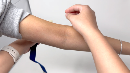 Fascia elastica per laccio emostatico 18 in con fibbia - EMT medico - senza scatola - nuova - bianca - Video 1 di 1