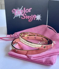 Taylor Swift  💖 Stars All Aligned Bracelet Set Lover Era BFF + Dust Bags NEW