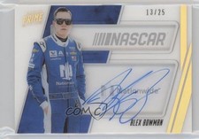2019 Prime NASCAR Shadowbox Signatures Sponsor 13/25 Alex Bowman Auto 0f5t