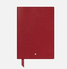 Montblanc Fine Stationery Lined Red Notebook MB116521