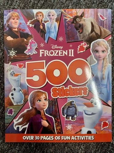 Disney Frozen 2 Sticker Activity Book 500 Stickers Brand New RRP £3.99