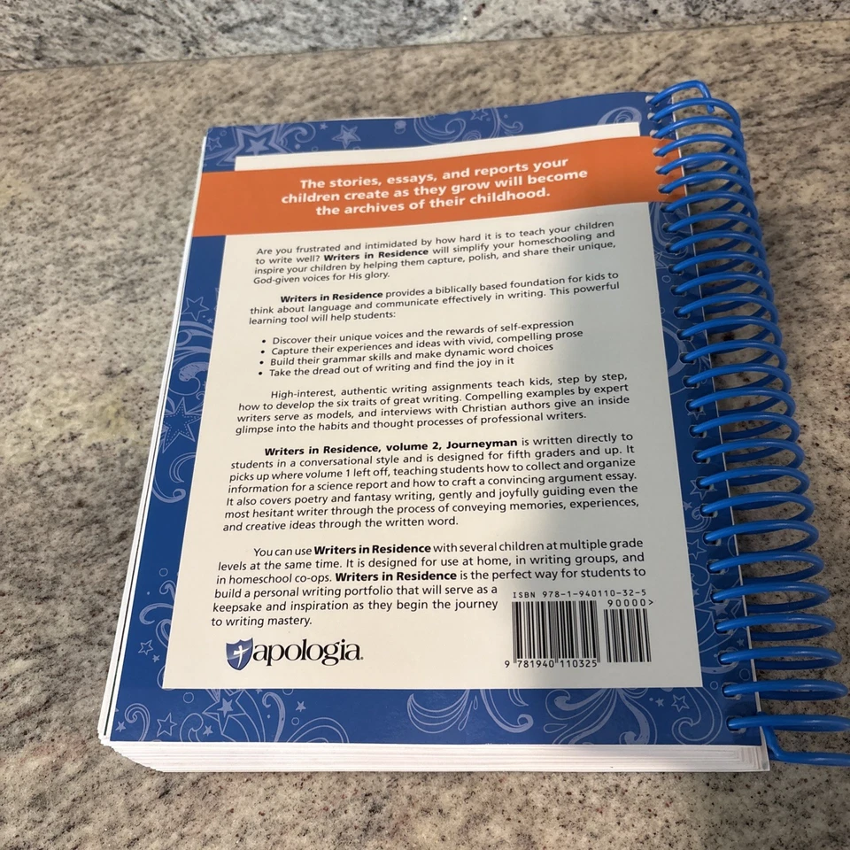 Apologia Writers In Residence Volume 2 All In One Student Text And Workbook - Image 2 of 4