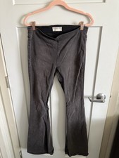Free People We The Free Penny Pull On Flare Jeans Dark Grey Wash- Size 27