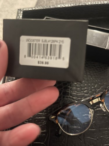 NUEVOS VIDRIOS BLOQUEADORES DE LUZ AZUL SEAN JOHN con estuche estilo WOOSTER PRECIO DE VENTA SUGERIDO POR EL FABRICANTE 39,99 $ - Imagen 2 de 5