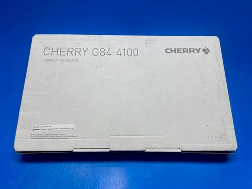 *NEW* CHERRY G84-4100 PS2/USB 83-KEY WHITE TKL MECHANICAL INDUSTRIAL KEYBOARD - Picture 4 of 4