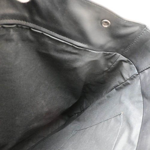 BOTTEGA VENETA Logo Intrecciato Shoulder Tote Bag Leather Black Italy 20RF196 - Imagen 10 de 16