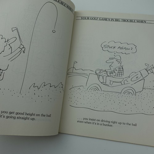 Your Golf Game's In Big Trouble When... Paperback Book 1985 - Picture 2 of 4