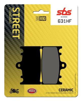 SBS 630HF Ceramic Front Brake Pad For DAELIM	Rocket	125	1999 - 2001