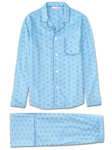 Pigiama Derek Rose Ledbury vestibilità moderna cotone, L=42, prezzo consigliato £295 - Foto 3 di 10
