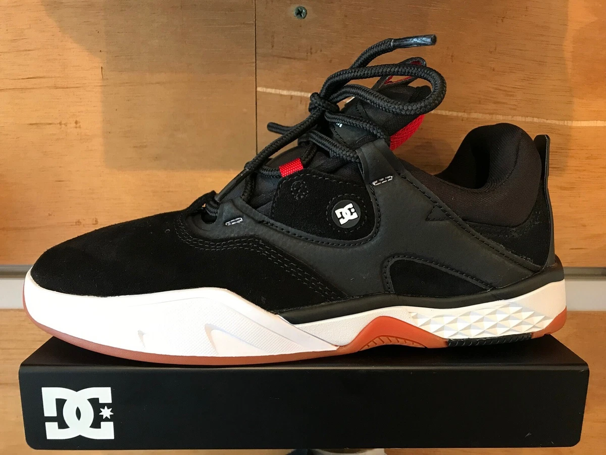 DC SHOES KALIS S BLK WHITE RED KINGPIN SKATEBOARD SUPPLY AUSTRALIAN SELLER