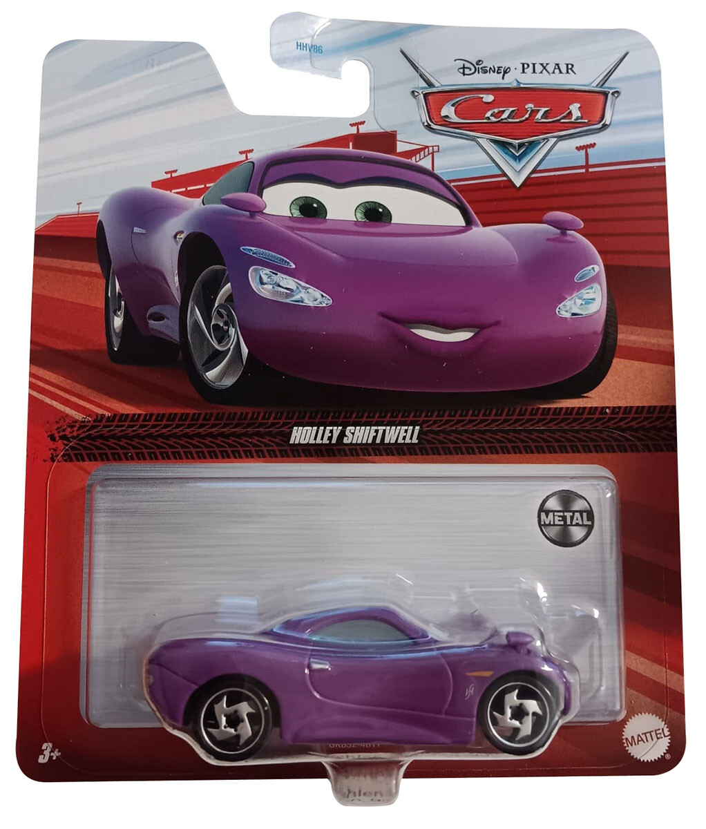 Mattel GKB32 Disney Pixar Cars 2 Holley Shiftwell 7,5 cm Jaguar