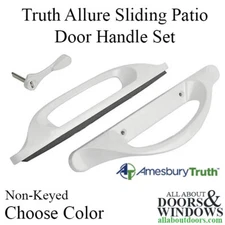 Truth Allure Sliding Patio Door Handle Set 3-15/16" Non-Keyed Patio Door Handle