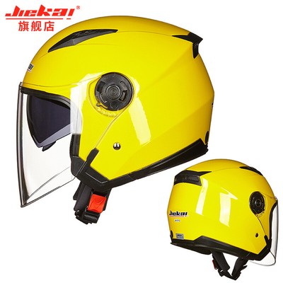 DOT 3/4 Open Flip Up Motorcycle Helmet Full Visor Helmet for Scooter Motorbike