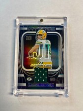 Jordan Love 2023 Panini Obsidian Atomic Materials 132/199