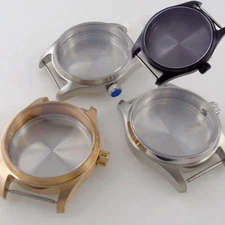 Pilot Titanium Bronze 316L Steel Dive Watch Case NH35 ETA2824 PT5000 Sapphire